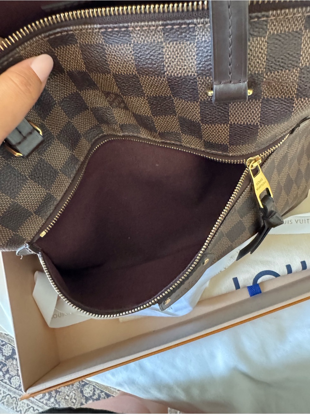 Louis Vuitton Iena MM Damier Ebene - Picture 16 of 16